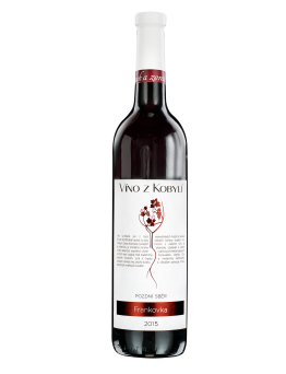 Víno z Kobylí Frankovka
