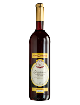 Víno z Kobylí Lázeňské cuvée červené