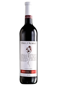 Víno z Kobylí Rulandské modré