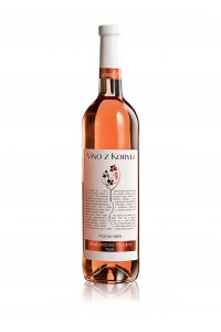 Víno z Kobylí Rulandské modré rosé 
