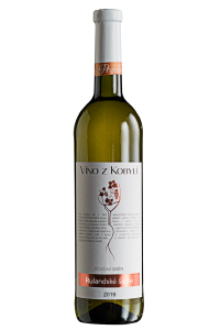 Víno z Kobylí Rulandské šedé