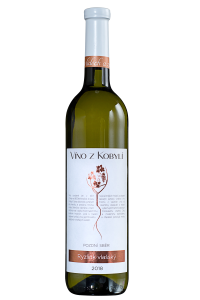 Víno z Kobylí Ryzlink vlašský pozdní sběr 