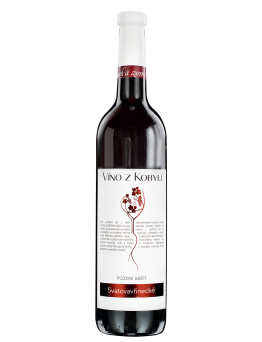 Víno z Kobylí Svatovavřinecké