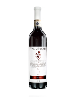 Víno z Kobylí Frankovka