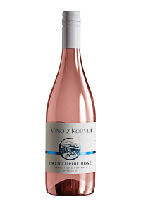 Víno z Kobylí Zweigeltrebe rosé 