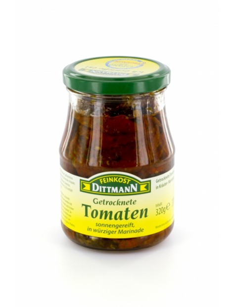 Sušená rajčata marinovaná