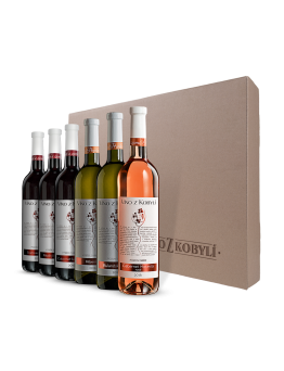 Víno z Kobylí Dárková degustační sada vín III